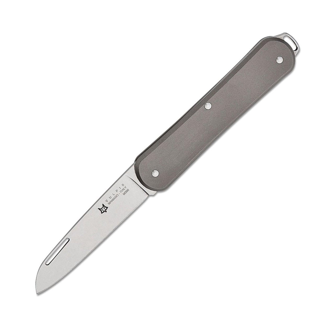 Fox Knives VULPIS Składany scyzoryk ze stali nierdzewnej M390 z tytanową rękojeścią