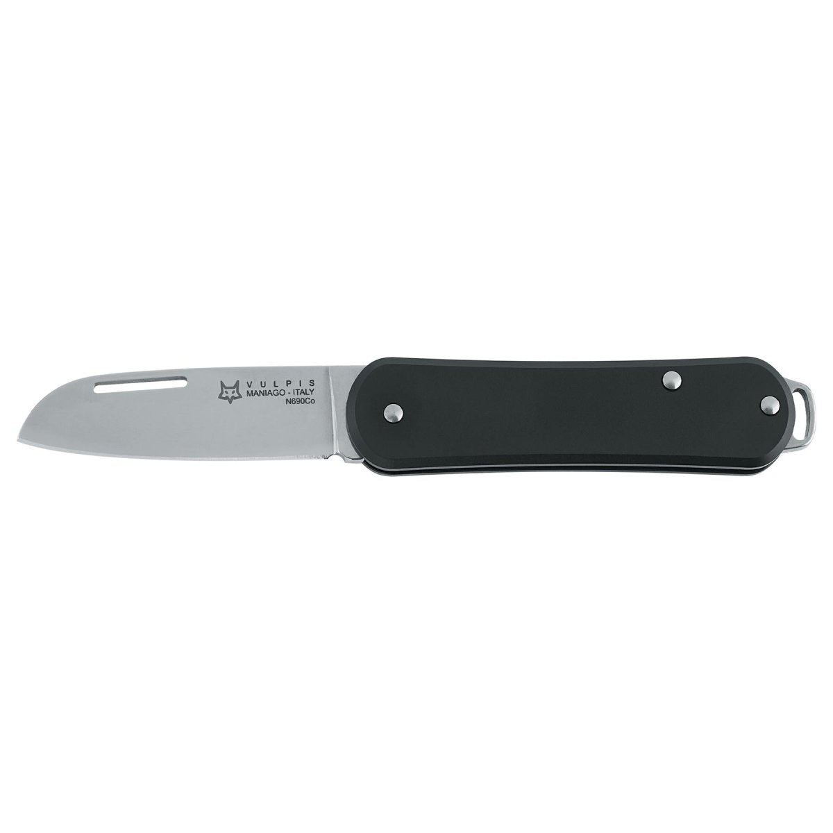 Fox Knives VULPIS FX-VP108 BK Składany scyzoryk ze stali nierdzewnej N690Co czarny