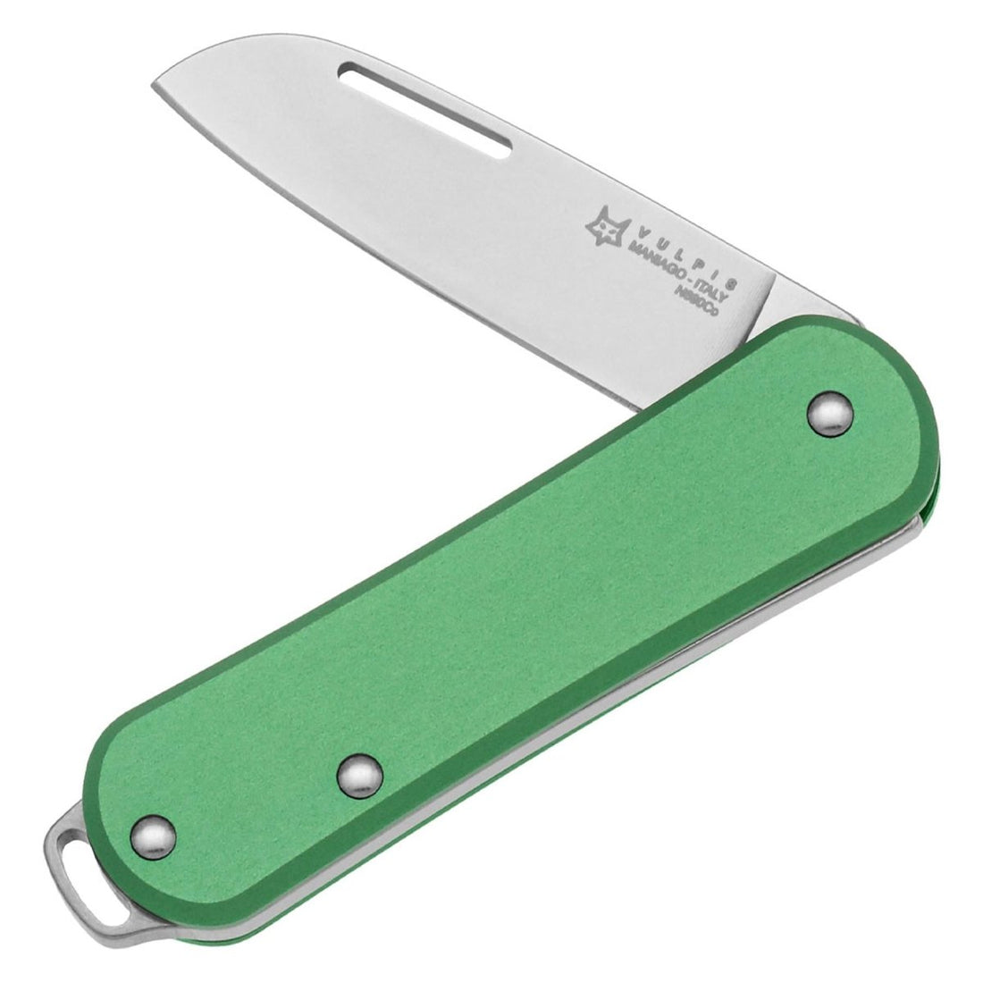 Nóż składany Fox Knives VULPIS FX-VP108 OD Stal nierdzewna N690Co Zielony