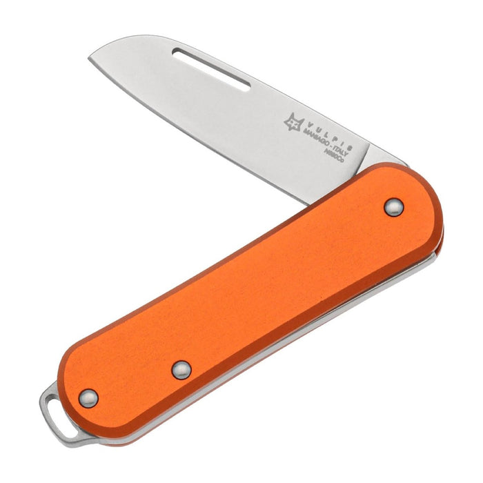 Fox Knives VULPIS FX - VP108 OR składany scyzoryk ze stali nierdzewnej N690Co pomarańczowy - GoMilitar