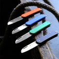 Fox Knives VULPIS FX-VP108 OR składany scyzoryk ze stali nierdzewnej N690Co pomarańczowy