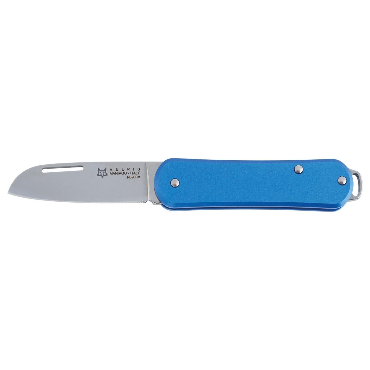 Nóż składany Fox Knives VULPIS FX-VP108 SB Stal nierdzewna N690Co Niebieski