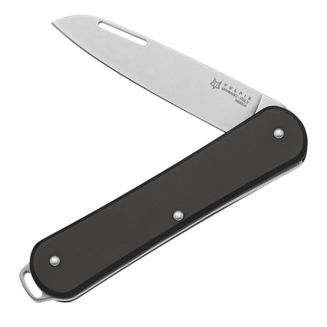 Fox Knives VULPIS FX-VP130 BK Składany scyzoryk ze stali nierdzewnej N690Co czarny