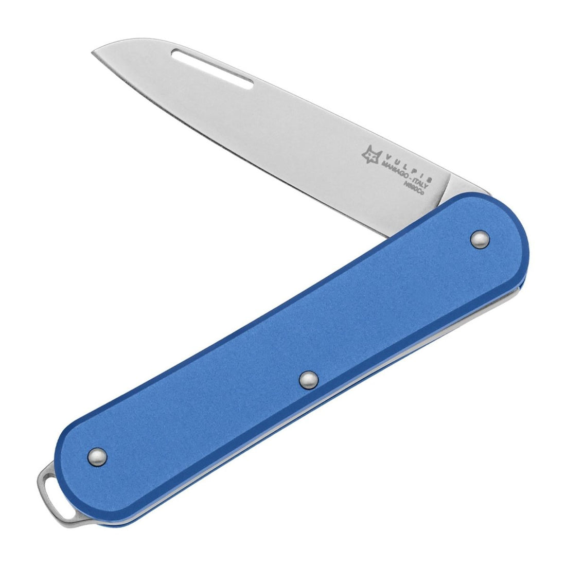 Nóż składany Fox Knives VULPIS FX-VP130 SB Stal nierdzewna N690Co Niebieski