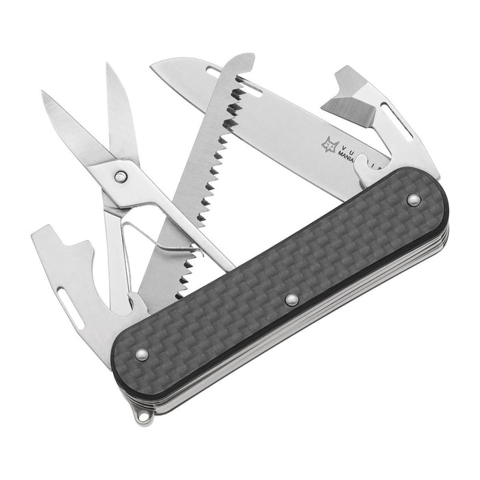 Fox Knives VULPIS FX-VP130-SF5 CF Multitoolowy scyzoryk ze stali nierdzewnej M390 - GoMilitar