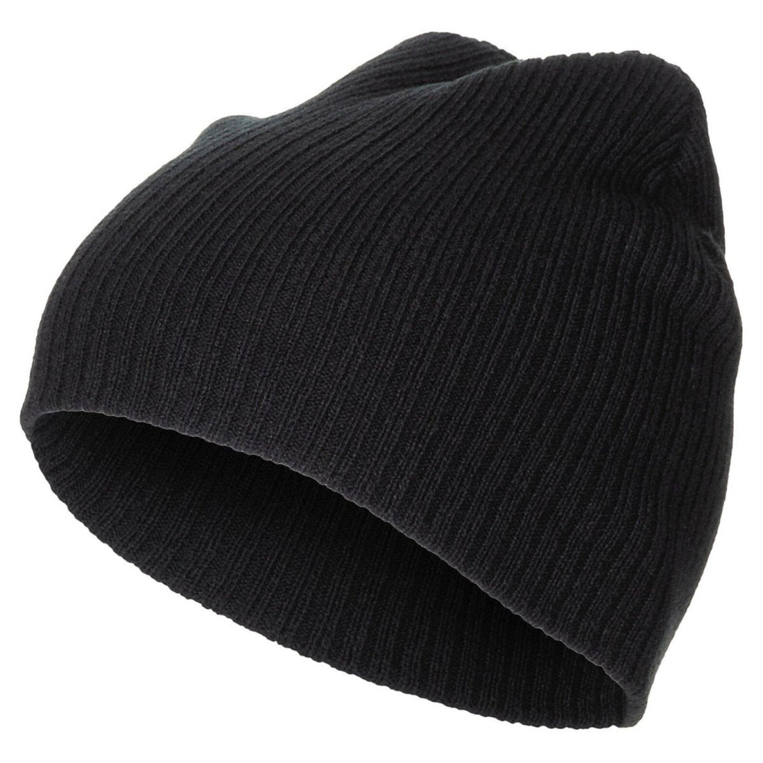 Czapka typu beanie Fox Outdoor, bardzo krótka, jeden rozmiar, dwuwarstwowa, akrylowa, czarna