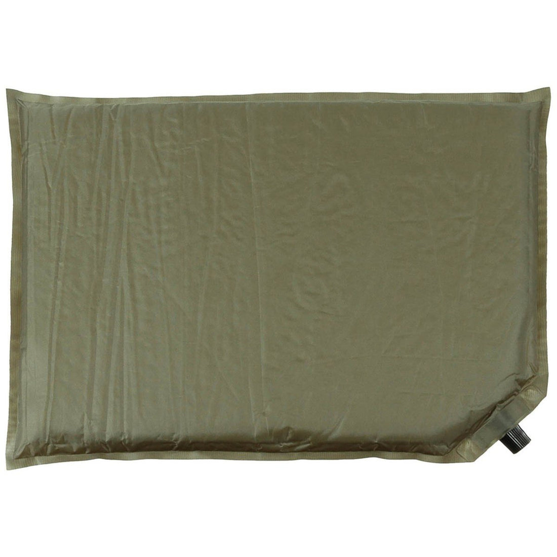 Samopompująca termiczna podkładka na siedzenie Fox Outdoor Compact Camping Lekka w kolorze oliwkowym