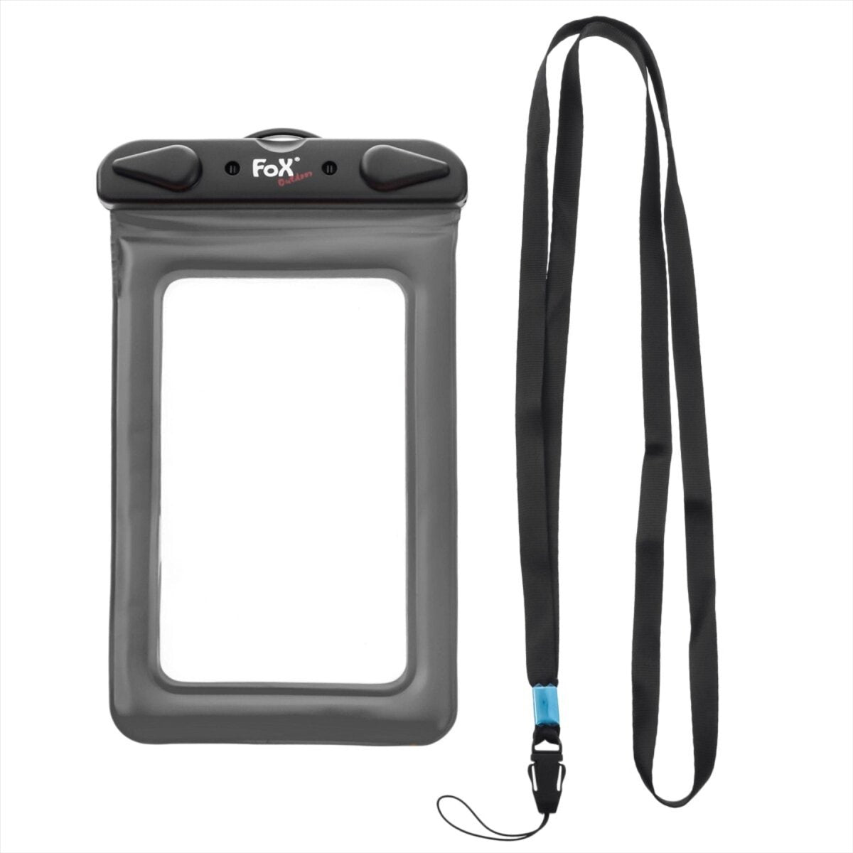 Fox Outdoor Smartphone Transparent Torda Pył Wodoodporne zamknięcie czarne