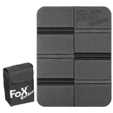 Termiczna podkładka na siedzenie Fox Outdoor, antypoślizgowa, składana torba Molle w kolorze czarnym