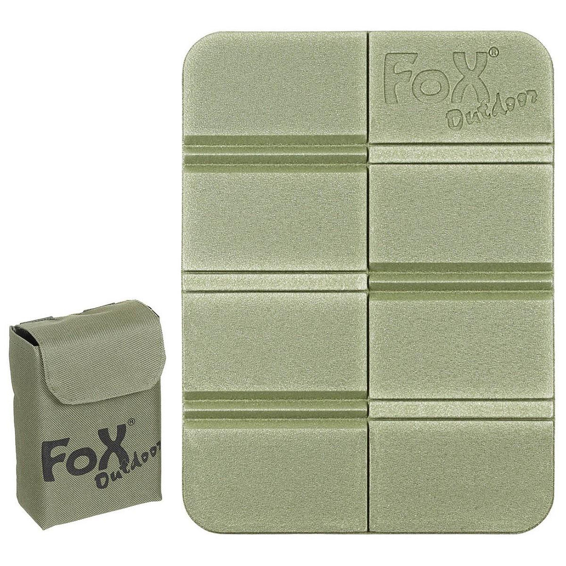 W komplecie antypoślizgowa, składana torba Molle firmy Fox Outdoor, w kolorze oliwkowym