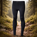 Kalesony Fox Outdoor Thermal Oddychająca, elastyczna tkanina Szybkoschnąca, czarna