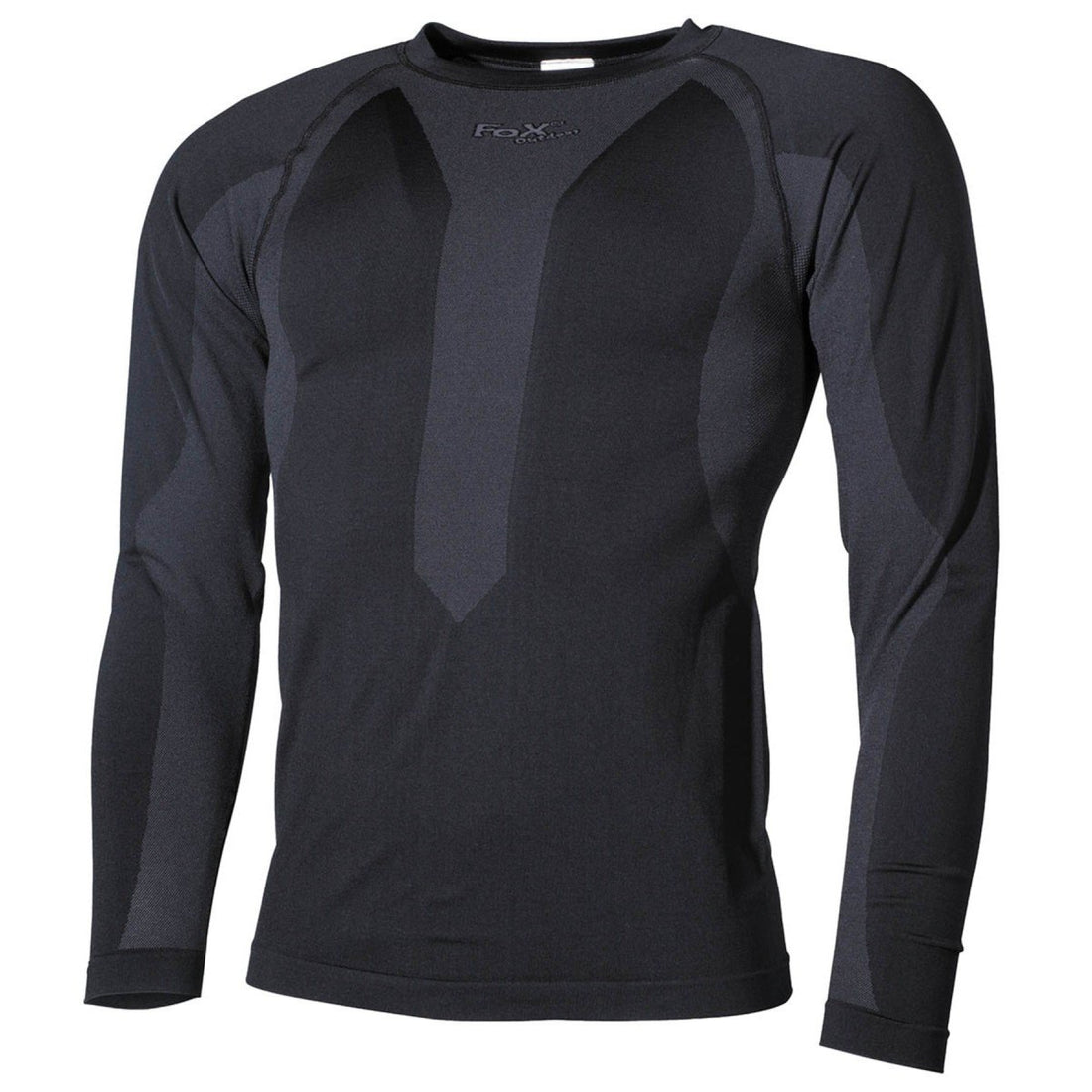 Podkoszulek termiczny Fox Outdoor Oddychający, elastyczny materiał Szybkoschnący, czarny