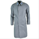 Genuine Austrian army coat trenchcoat military issue long grey jacket - GoMilitar