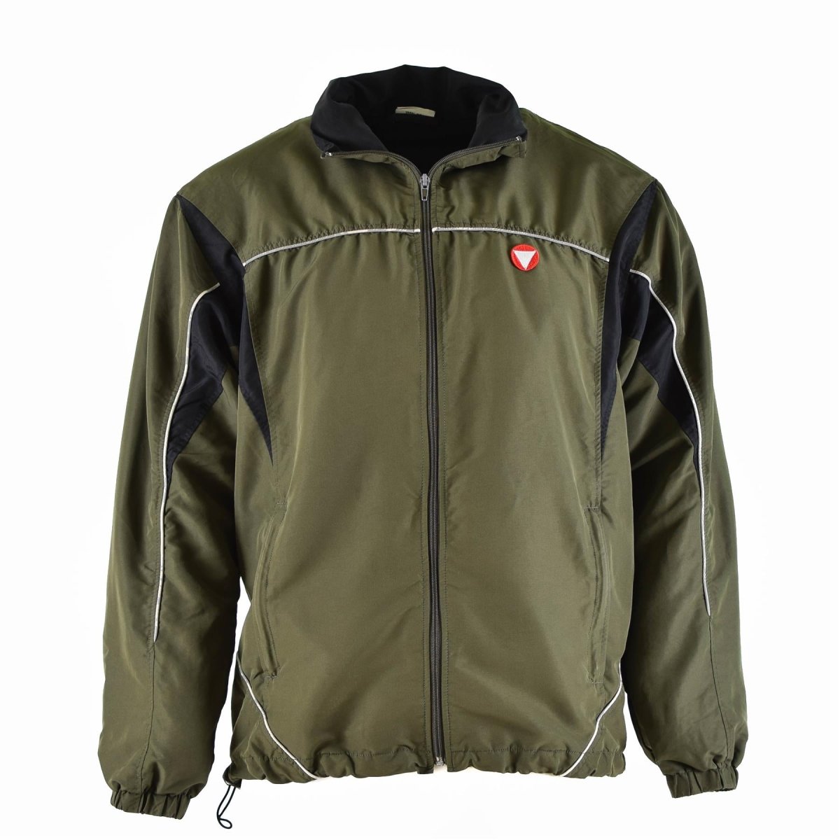 Oryginalny austriacka armia treningowa Top Jacksuging Sports Vintage OD Green