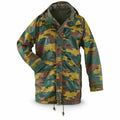 Oryginalna belgijska armia wodoodporna Goretex Seyntex Jacket Jigsaw z kapturem parka nowa