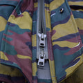Oryginalna belgijska armia wodoodporna Goretex Seyntex Jacket Jigsaw z kapturem parka nowa