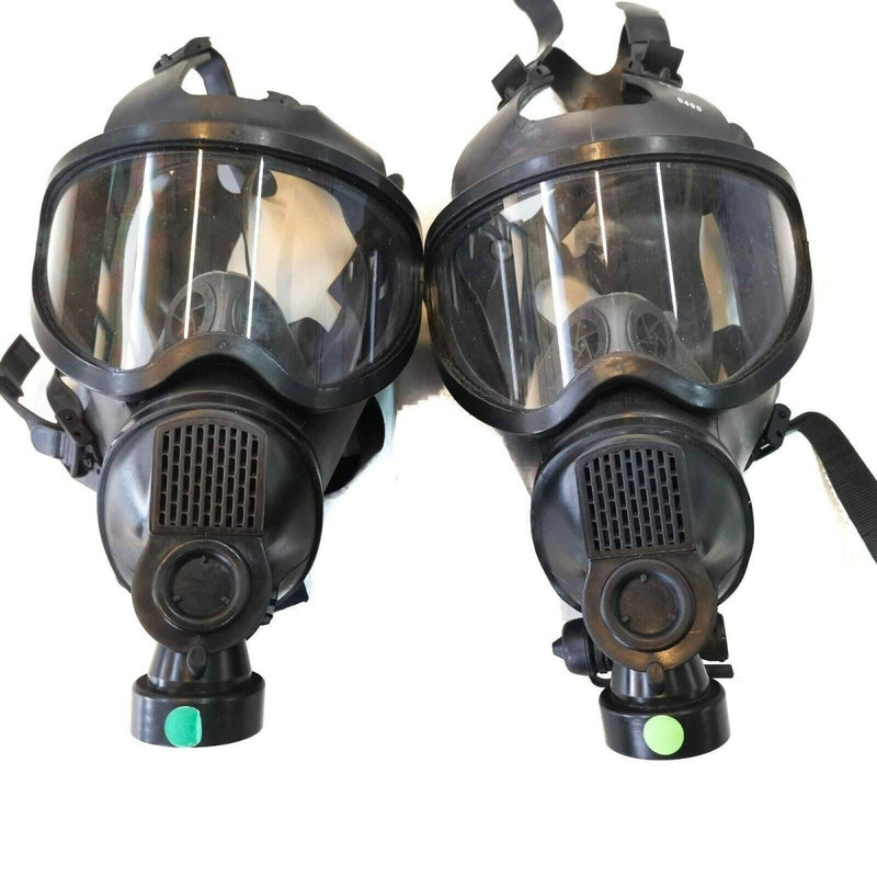 Oryginalna belgijska maska ​​gazowa Ochrona pełnej twarzy Respirator Panorama