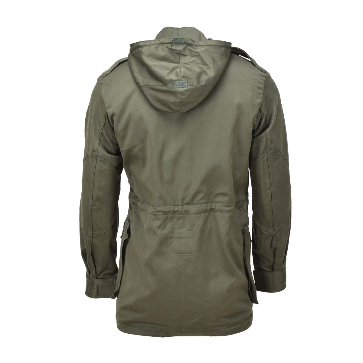 Oryginalna belgijska kurtka wojskowa Olive Field Troops BDU Hooded Parkha Vintage New