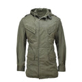 Oryginalna belgijska kurtka wojskowa Olive Field Troops BDU Hooded Parkha Vintage New