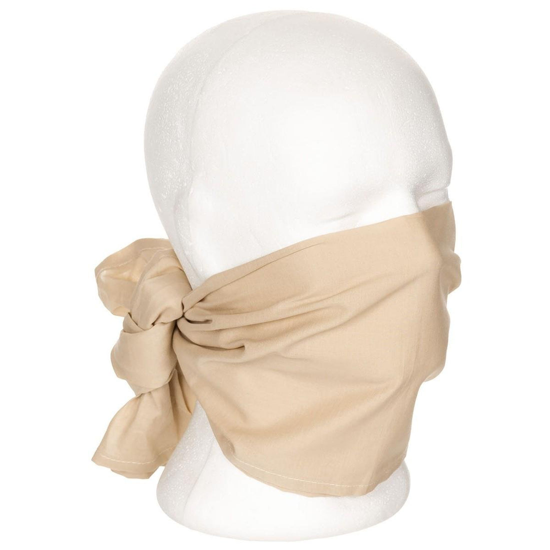 Prawdziwy brytyjska pustynna szalik Khaki Bandana Headwrap 105x40cm 41 „x16” nowy