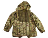 Oryginalna brytyjska armia wojskowa mtp kurtka Parka Smock Windproof z kapturem