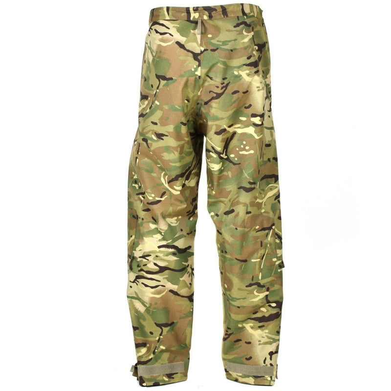 Genuine British army military combat MVP MTP camo rain pants waterproof goretex - GoMilitar