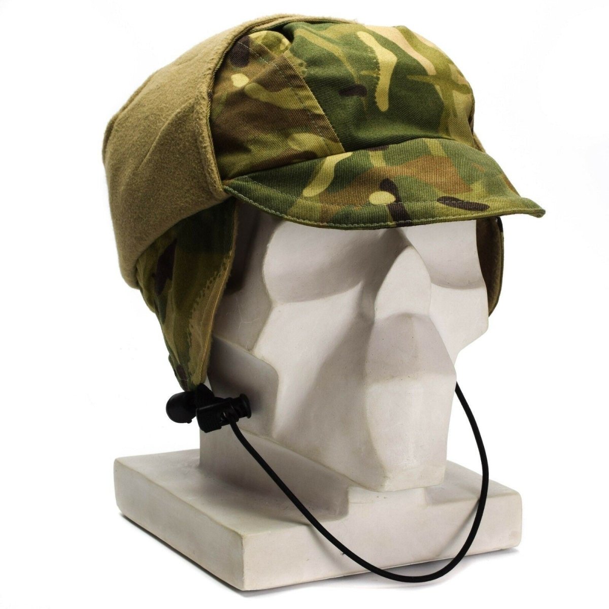 Oryginalna armia brytyjska mtp camo wodoodporna Gore Tex Cap wyłożona zimna pogoda kapelusz nowy