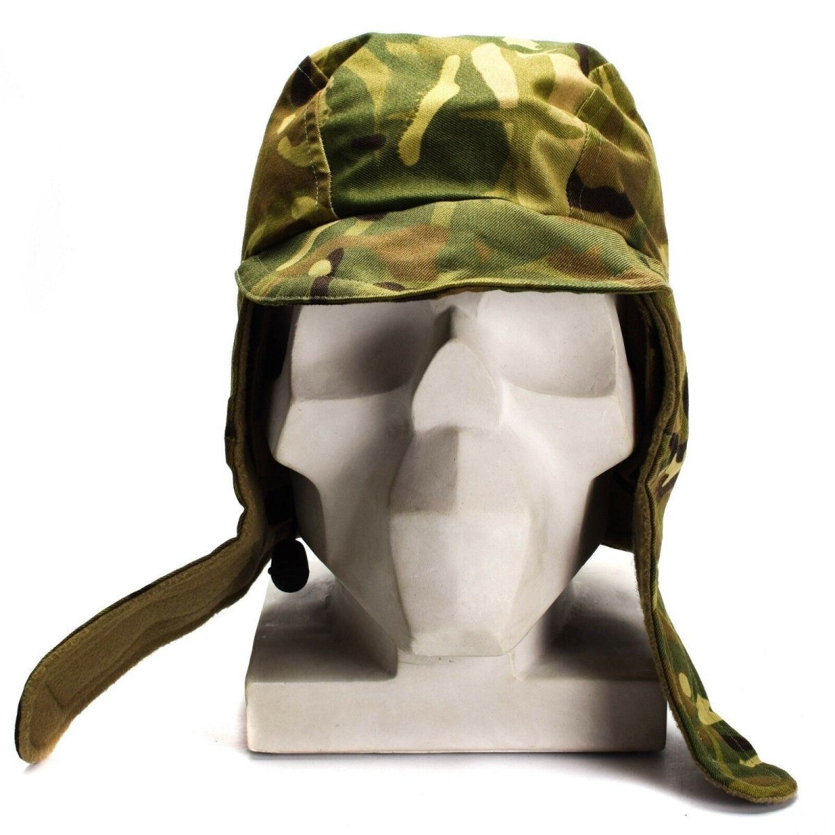 Oryginalna armia brytyjska mtp camo wodoodporna Gore Tex Cap wyłożona zimna pogoda kapelusz nowy