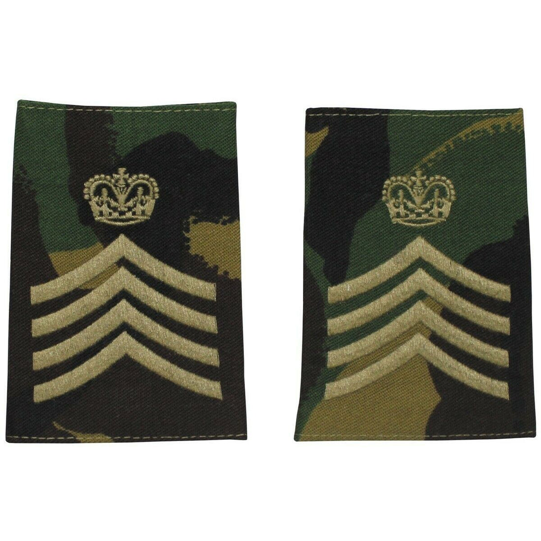 Oryginalne pętle armii brytyjskiej tkaniny Major wojskowy DPM Camo