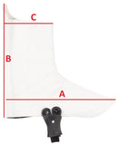 Genuine British army white leg gaiters highland hiking hunting boots vintage - GoMilitar