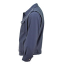 Genuine Czech army formal blouson in blue color with silver buttons