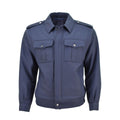 Oryginalny czeski armia niebieska Blouson Silver Buttons Casual Military Bluzja Bluzka Nowa