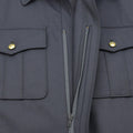 Oryginalna czeska wojskowa błękitna kurtka bluzki złote guziki Casual Army Blouson Nowy
