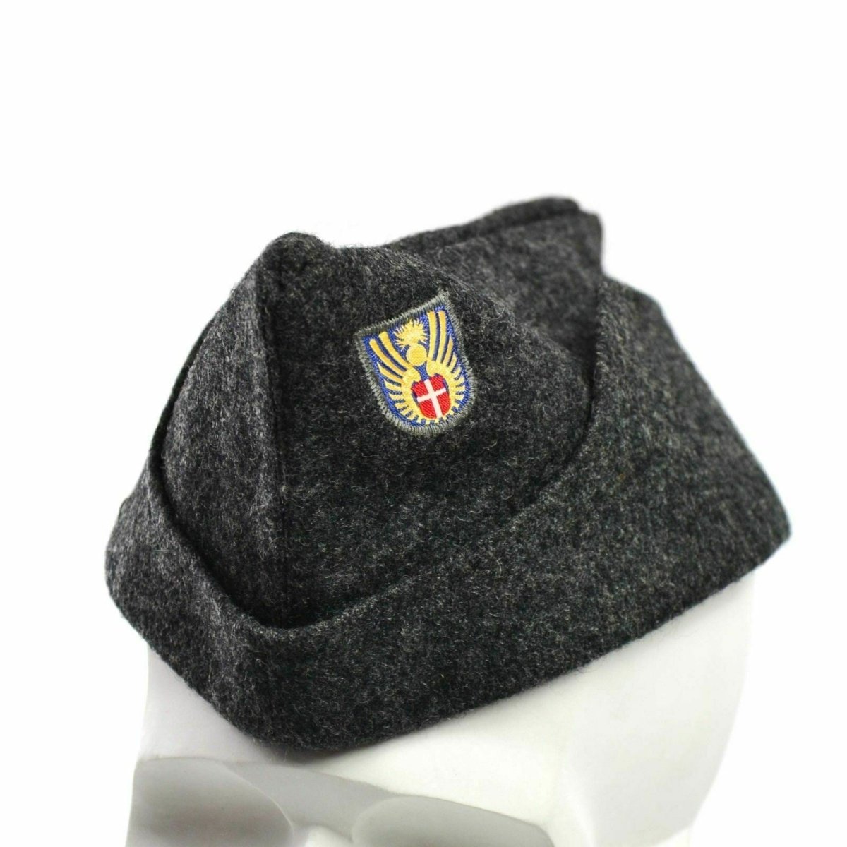 Prawdziwy duński armia wełniana czapka wojskowa walka z czapką garnizonową czapkę z 1950 roku