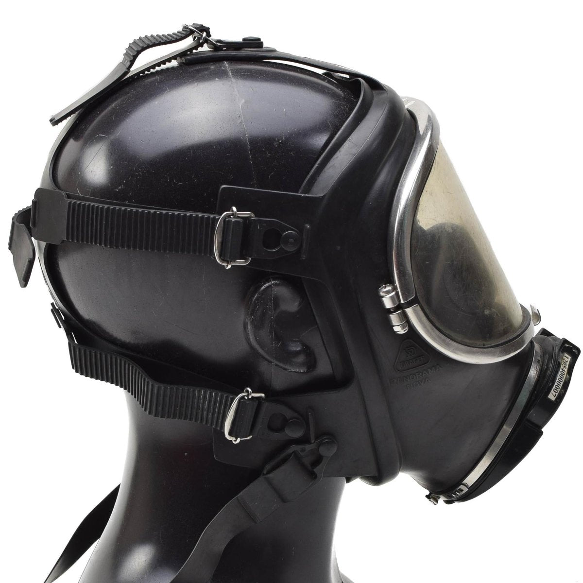 Prawdziwy Drager Panorama Nova Face Mask Firefighter Gas Full Respirator Black