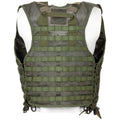 Oryginalna holenderska wojskowa kamizelka z oliwek ustawiona 7pcs modułowe laski Camo Molle