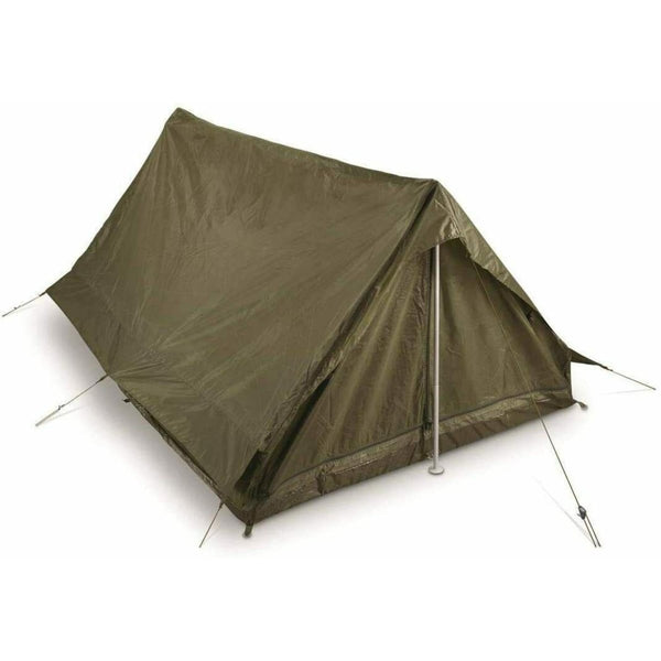 Genuine French army F1/F2 2-Person Tent Olive Beige France military surplus NEW - GoMilitar