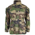 Oryginalna francuska kurtka armii armii CCE CAMO Combat Combat Parka Sateen Felin T4