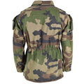 Oryginalna francuska kurtka armii armii CCE CAMO Combat Combat Parka Sateen Felin T4
