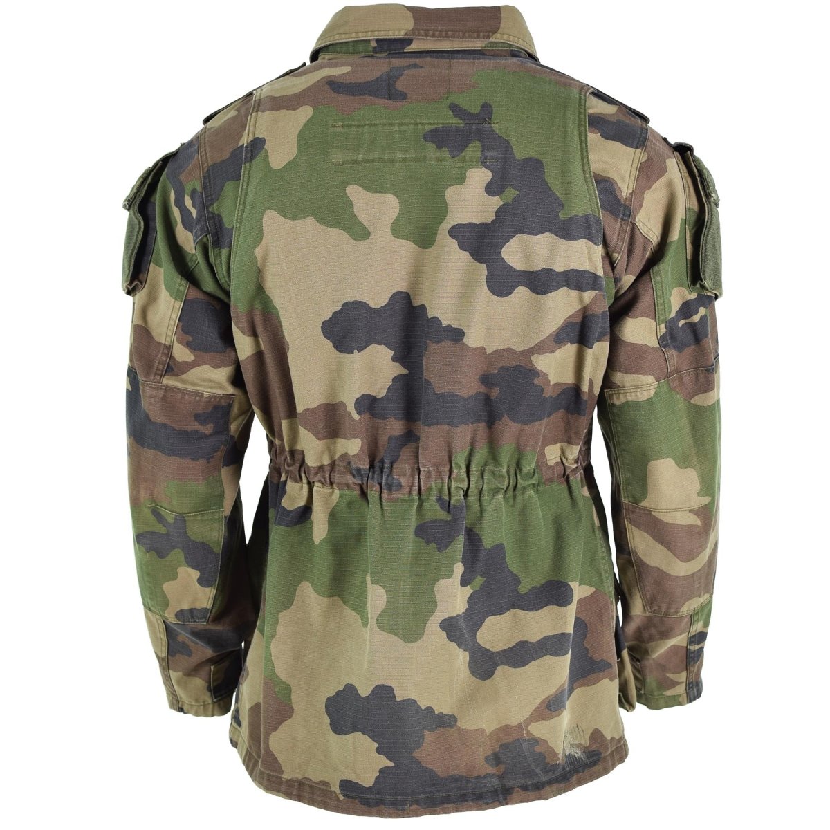 Oryginalna francuska kurtka armii armii CCE CAMO Combat Combat Parka Sateen Felin T4
