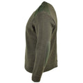 Prawdziwy sweter armii francuskiej Olive Commando Mężczyźni Pullover na okrągły szyję NOWOŚĆ