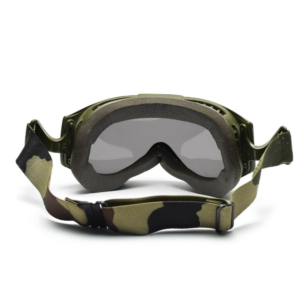 Oryginalny francuska tankowca Goggles Ochrona oka szkło wojskowe Sun Sand Wind