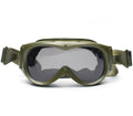 Oryginalny francuska tankowca Goggles Ochrona oka szkło wojskowe Sun Sand Wind
