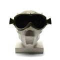 Oryginalny francuska tankowca Goggles Ochrona oka szkło wojskowe Sun Sand Wind