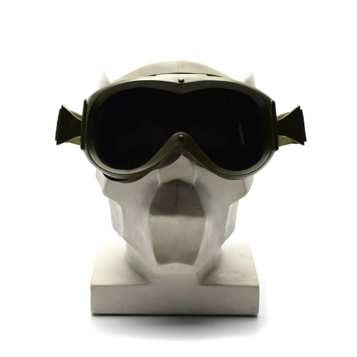 Oryginalny francuska tankowca Goggles Ochrona oka szkło wojskowe Sun Sand Wind