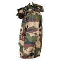Oryginalny wodoodporna armia armii francuskiej Camo Goretex z kapturem deszczowy parka