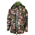 Oryginalny wodoodporna armia armii francuskiej CCE CAMO z kapturem deszczowy parka nowa