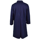 Genuine French Military Rain Coat Army Air Force Trench coat Blue Waterproof - GoMilitar