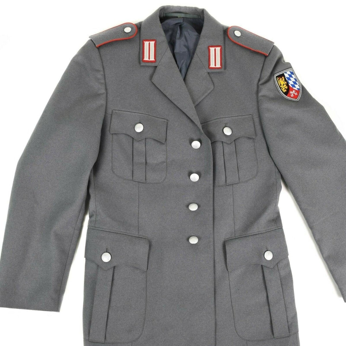 Oryginalna niemiecka kurtka armii szary formalny mundur nowy