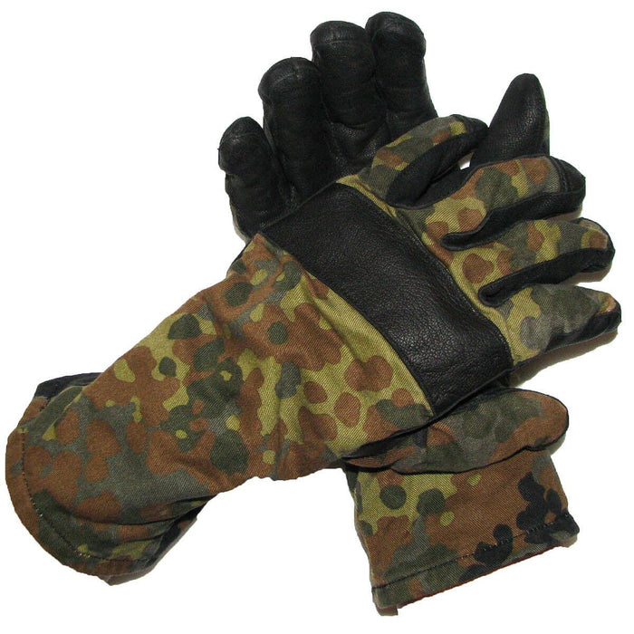 Oryginalne rękawice bojowe armii niemieckiej typu flecktarn camo BW, uniwersalne, uniwersalne - GoMilitar
